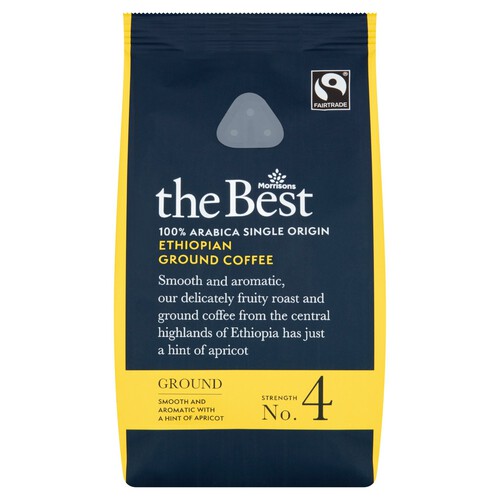 Morrisons The Best Fair Trade Ethiopian Ground Coffee