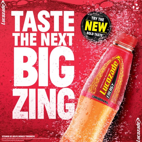 Lucozade Energy Drink Original 4 Pack