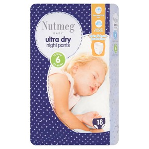 Dry Pants Morrisons Nappies Nutmeg Ultra Dry Night Nappy Pants