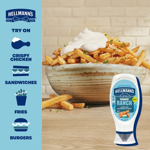 Hellmann'S Creamy Ranch Mayonnaise 430ml