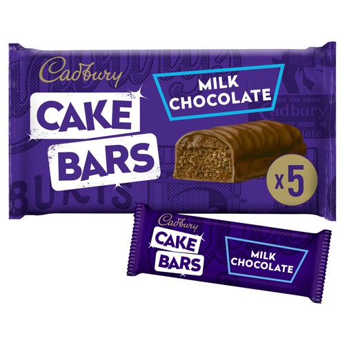 Cadbury Milk Chocolate Cake Bars