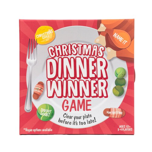 Professor Puzzle Christmas Dinner Winner Game