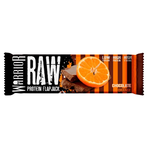 Warrior Raw Protein Flapjack Chocolate Orange