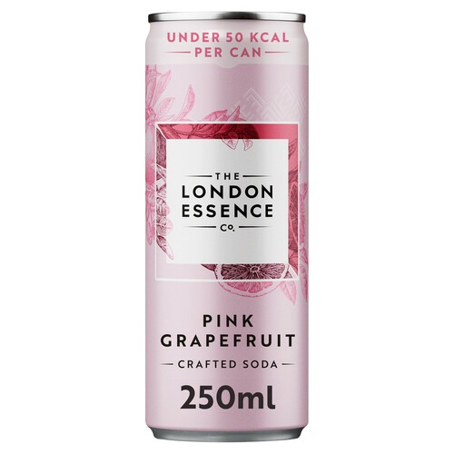 London Essence Crafted Soda Pink Grapefruit 