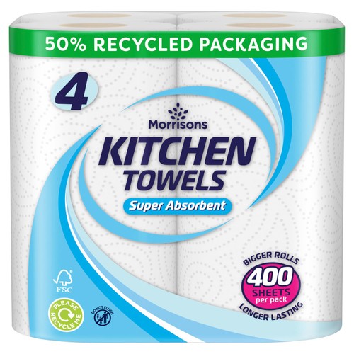 Morrisons kitchen towel