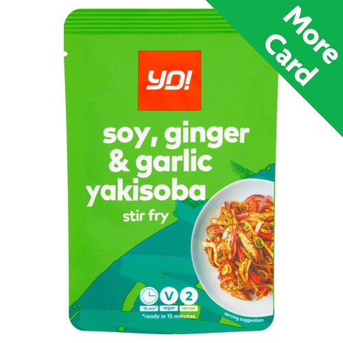 Yo! Soy Ginger & Garlic Yakisoba Stir Fry Sauce 