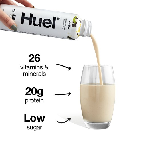 Huel Vanilla Flavour Ready-To-Drink Complete Meal