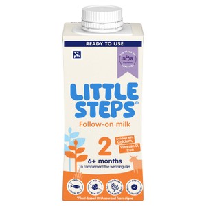 LITTLE STEPS Follow-On Baby Milk 6 Mth+ Ready-To-Use Formula Milk 200ml