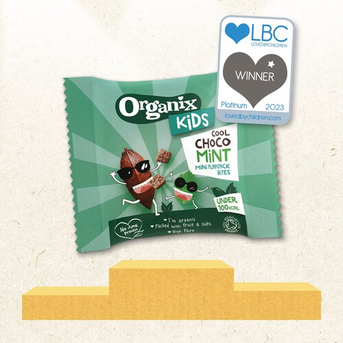 Organix Kids Choco Mint Mini Flapjack Bites