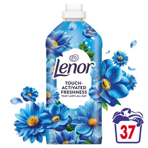 Lenor Fabric Conditioner Coastal Flowers Cypress 37 Washes 