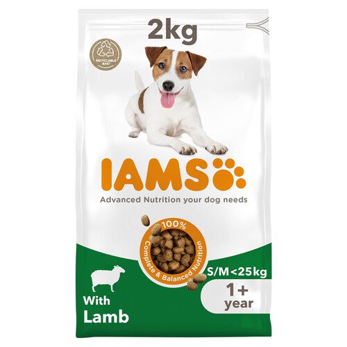 Iams Dry With Lamb For Small To Medium Dogs 