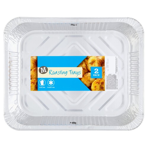 Morrisons Small Roasting Trays 2 Pack