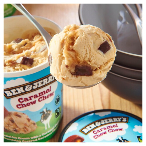 Ben & Jerry's Caramel Chew Chew Ice Cream Tub