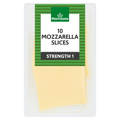Morrisons 10 Mozzarella Slices 250g