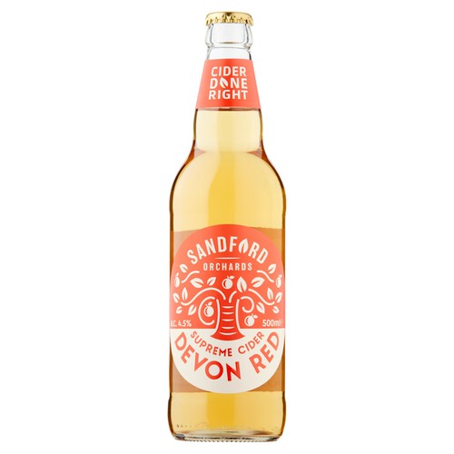 Sandford Orchards Devon Red Cider Bottle 