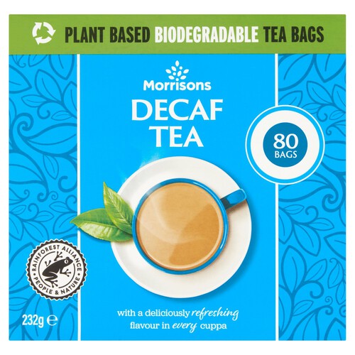 Morrisons Decaff Tea Bags 80 Pack