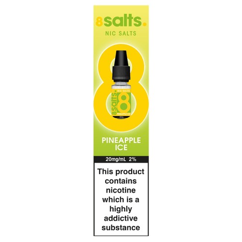 8Salts Nic Salts 20mg Pineapple Ice 10ml