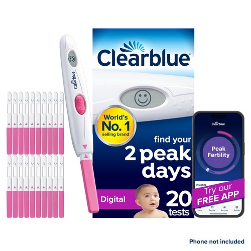 Clearblue Digital Ovulation Test 20 Tests