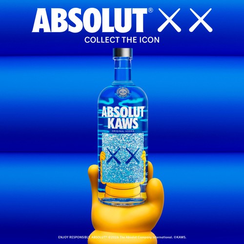 Absolut Blue Original Swedish Vodka 70CL