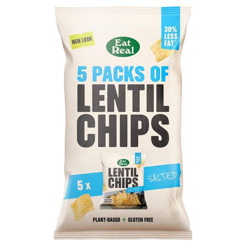 Eat Real Sea Salt Lentil Chips 