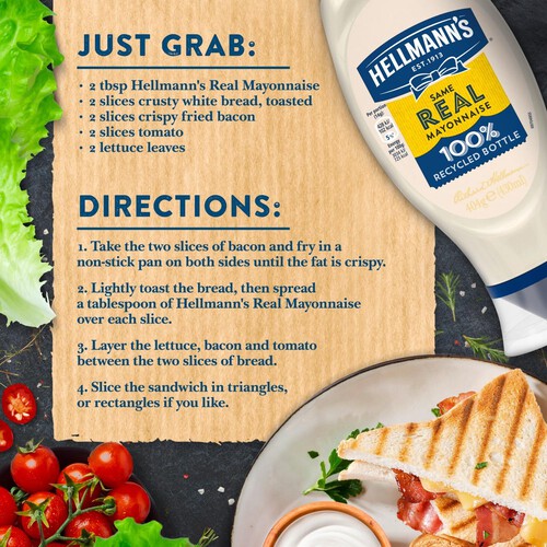 Hellmann's Real Squeezy Mayonnaise