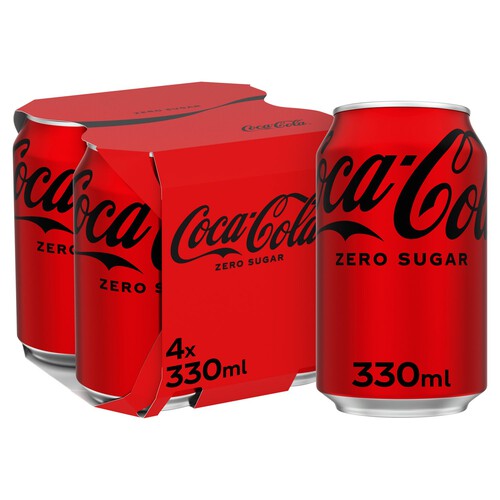 Coca-Cola Zero Sugar Cans