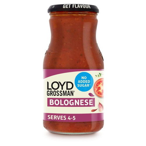 Loyd Grossman Bolognese No Added Sugar