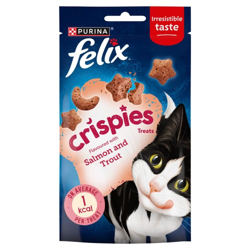 Felix Crispies Cat Treats Salmon & Trout