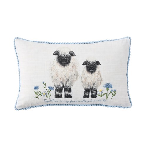 Nutmeg Home Sheep Cushion