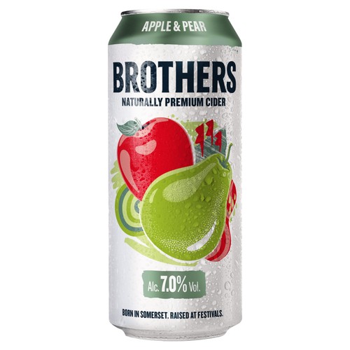 Brothers Apple & Pear Premium Fruit Cider 500ml