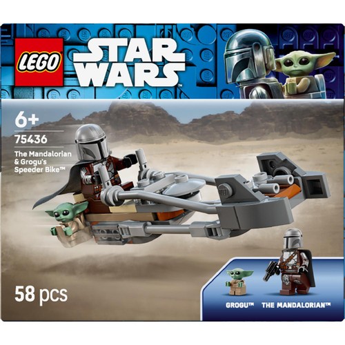 Lego Star Wars Tm The Mandalorian & Grogu's Speeder Bike 75436