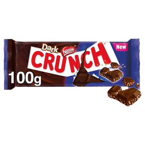 Nestle Crunch Bar Dark Chocolate 