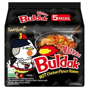Samyang Buldak Hot Chicken Ramen - 5 pack