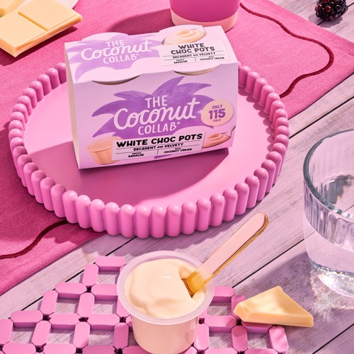 The Coconut Collab White Choc Pots - Morrisons Online Groceries