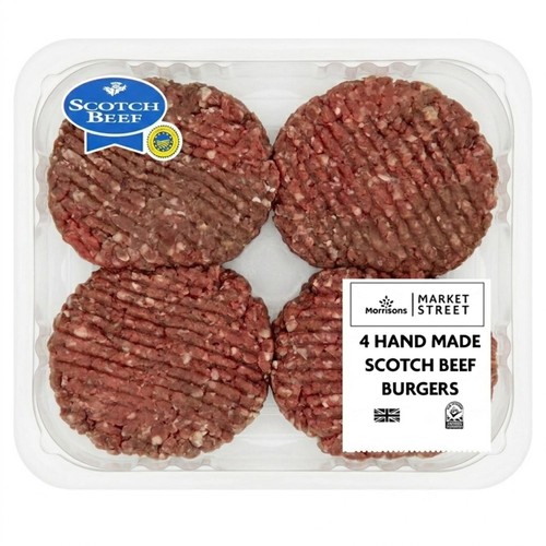 Morrisons scotch beef steak burger