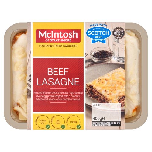 McIntosh Of Strathmore Lasagne 