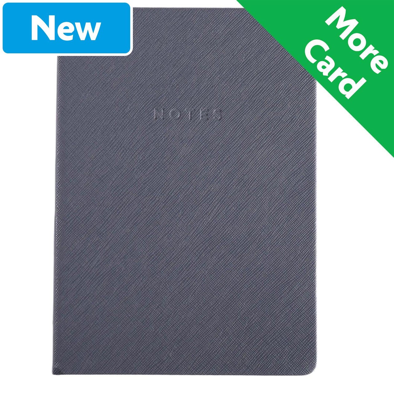 Nutmeg A5 Hardback Notebook Charcoal