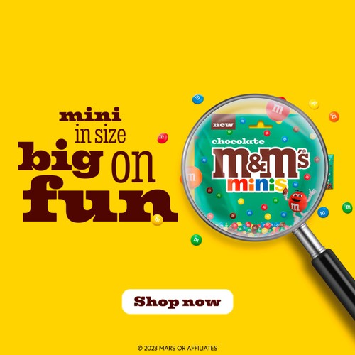 M&M's Minis Milk Chocolate Bites 