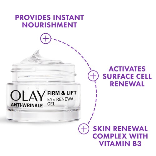 Olay Firm & Lift Anti-Wrinkle Normal Non-UV Day Face Eye Gel 