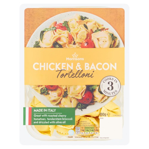 Morrisons Chicken & Bacon Tortelloni