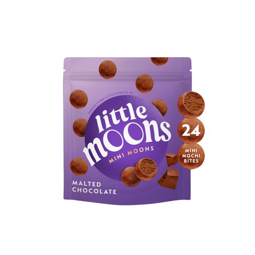 Little Moons Mini Moons Malted Chocolate Mochi Cheesecake 168g