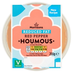 Morrisons 30% Reduced Fat Houmous 200g