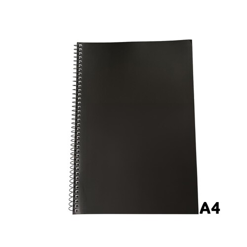 Nutmeg A4 Wiro Paperback Notebook 60gsm Sheets