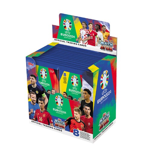 Official Euro Match Attax 2024 Football Card Packets