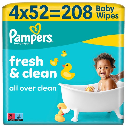 Pampers Fresh Clean Baby Wipes