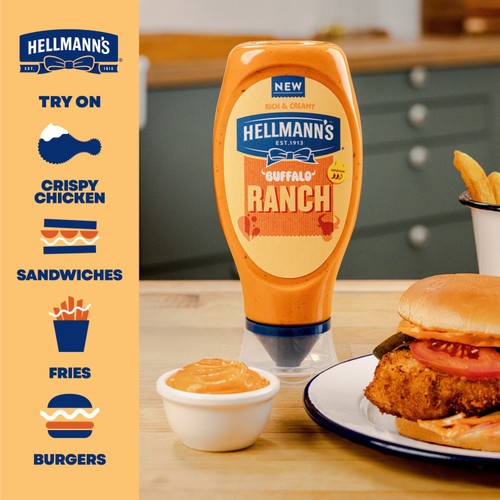 Hellmann'S Buffalo Ranch Sauce 430ml