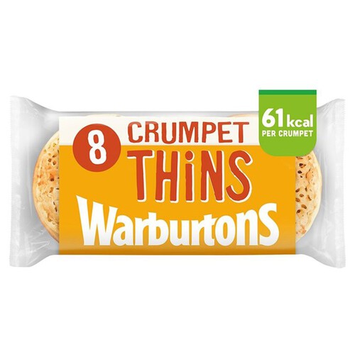 Warburtons Crumpet Thins