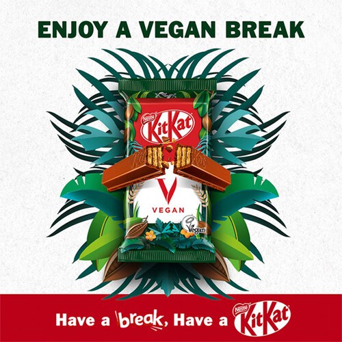 Kit Kat 4 Finger Vegan Chocolate Bar 