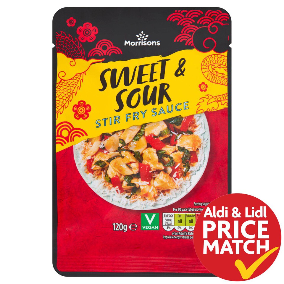 Morrisons Sweet & Sour Stir Fry Sauce - Morrisons Online Groceries & Offers
