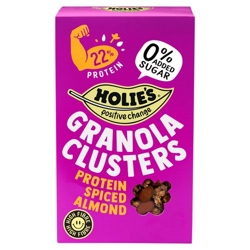 Holie's Granola Clusters Almond Protein 400g